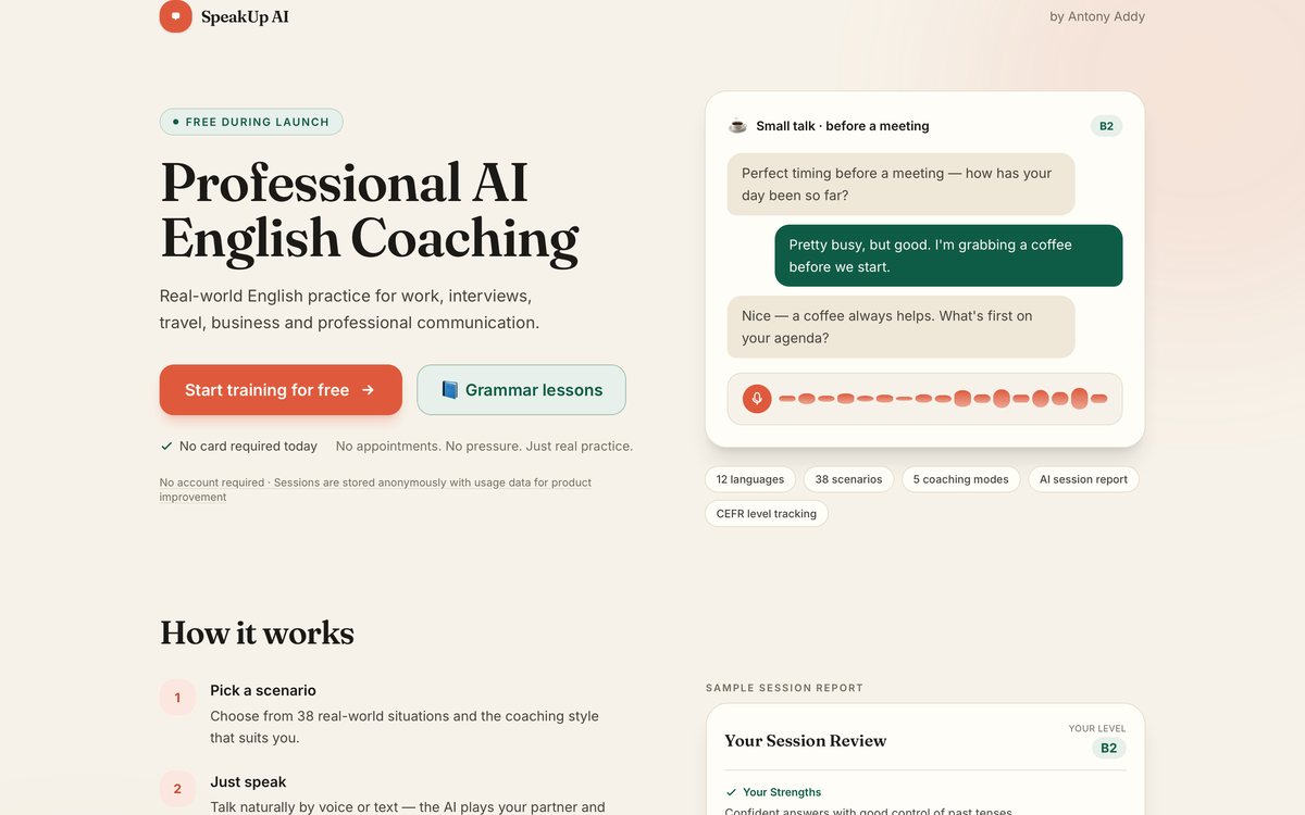 SpeakUp AI